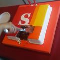 Spark cake, (bizcocho de chocolate con topping[...]