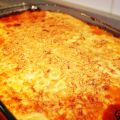 Lasaña de calabacin y berenjenas