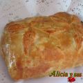 HOJALDRE RELLENO DE SALMÓN Y ESPINACAS