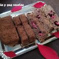 BROWNIE CON FRESAS AL MICROONDAS