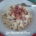 TAGLIATELLA  A LA CARBONARA