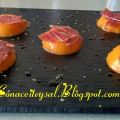 Gelatina de Gazpacho con Jamon Iberico
