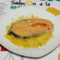 Salmón con salsa de naranja y limón - Salmon[...]