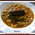 Cocido de arbejos o arbeyos