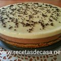 Tarta de tres chocolates