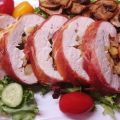Redondo de pavo relleno