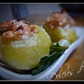 Patatas Baby rellenas de Salmon con Bechamel de[...]
