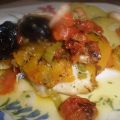 MERLUZA EN PAPILLOT CON VERDURAS Y SALSA DE[...]