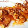 BROCHETAS DE LANGOSTINOS AL AJILLO