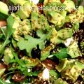 Ensalada de Rúcula y Smoothie Antioxidante