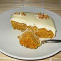 Bizcocho de calabaza con frosting de queso