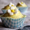 Cupcakes de vainilla y buttercream de limón