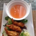 LANGOSTINOS CON REBOZADO DE COCO