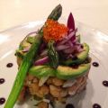 Timbal de garbanzos , aguacate y huevas de[...]