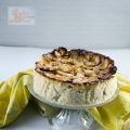 TARTA DE QUESO Y MANZANA