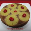 Tarta de piña y chocolate
