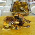 El mejor pollo navideño al horno, hecho en casa