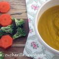 Crema de brócoli y zanahoria