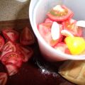 Menú de hoy: Salmorejo y  Quiche Lorraine