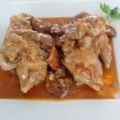 Manitas de cerdo con rovellons