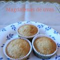 Magdalenas de uvas