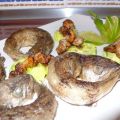 Pescadilla con crujiente de langostinos a la[...]