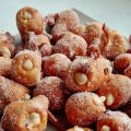 Buñuelos de Naranja rellenos de Crema