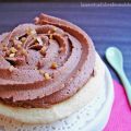 Vasitos de galleta con mousse de chocolate