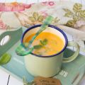 Crema de calabaza a la menta