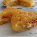 TORTILLA DE PATATAS RELLENA DE JAMÓN Y QUESO