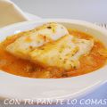 MERLUZA CON TOMATE Y ORÉGANO