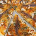 Pizza de atún y anchoas