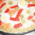 ENSALADILLA RUSA CON SALMÓN.