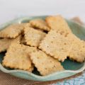 CRACKERS DE PARMESANO Y SÉSAMO CON HARINA DE[...]