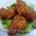 Alitas de pollo estilo Kentucky