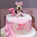 TARTA MINNIE DE DOS PISOS