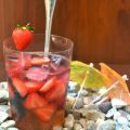 Sangría de frutos rojos