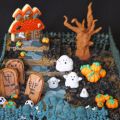 Tarta de chocolate para Halloween