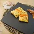 Crepes rellenos de marisco