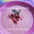 Crema de portobello
