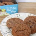 Cookies de doble chocolate