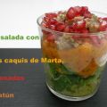 Ensalada con los caquis de Marta, granadas y[...]