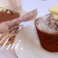 Muffins de dos chocolates