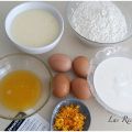 Bizcocho de leche condensada y naranja