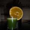 chupito de berza y naranja