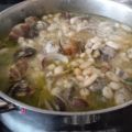 Judias con almejas - Beans with clams