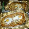 Pizza con Huevo