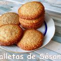 

GALLETAS DE SÉSAMO O AJONJOLÍ


