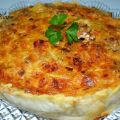 Quiche de Beicon, Nueces y Puerro