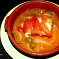 Bacalao con Tomates y Morrones